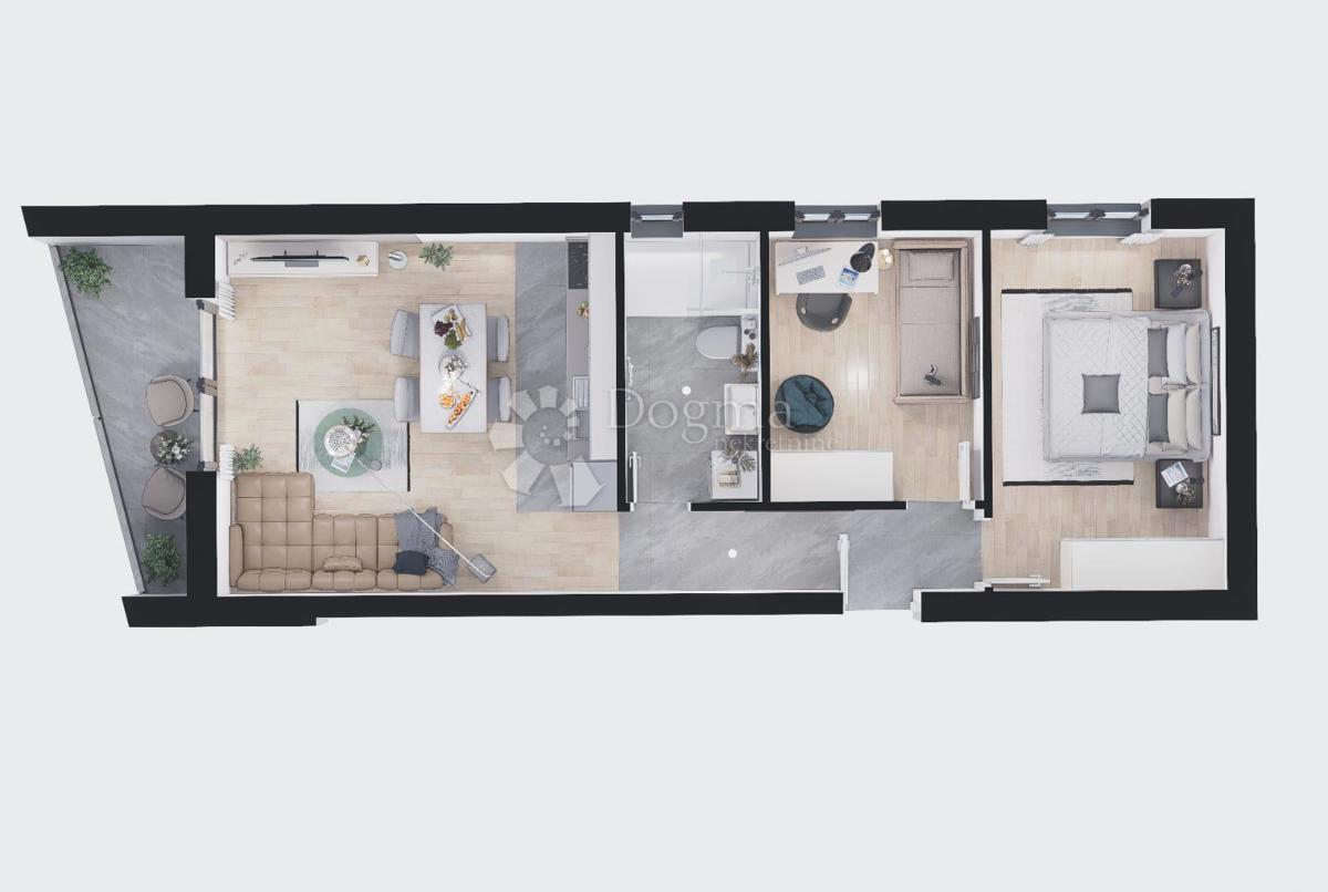 Stanovanje Kaštel Stari, Kaštela, 64,90m2