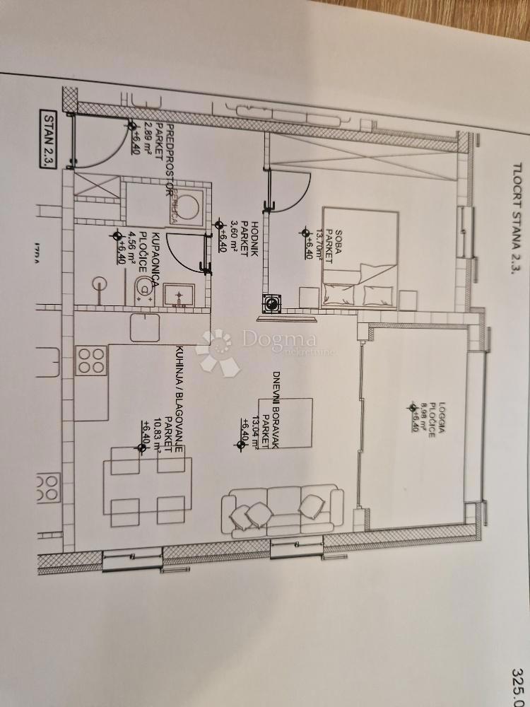 Apartma Cres, 74,97m2