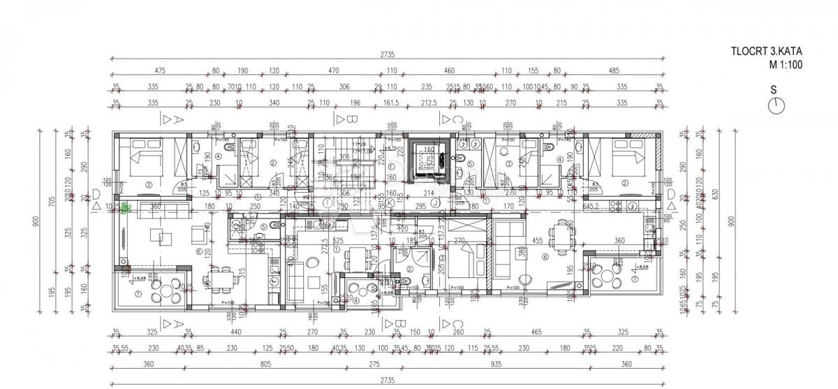 Stanovanje Perci, Poreč, 62m2