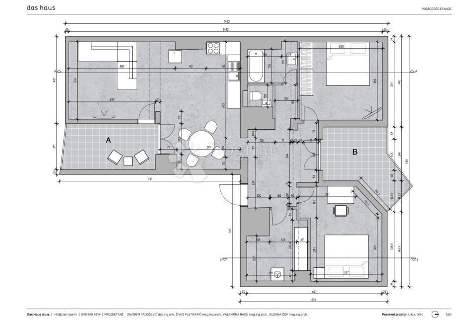 Stanovanje Poljanice, Gornja Dubrava, 86m2