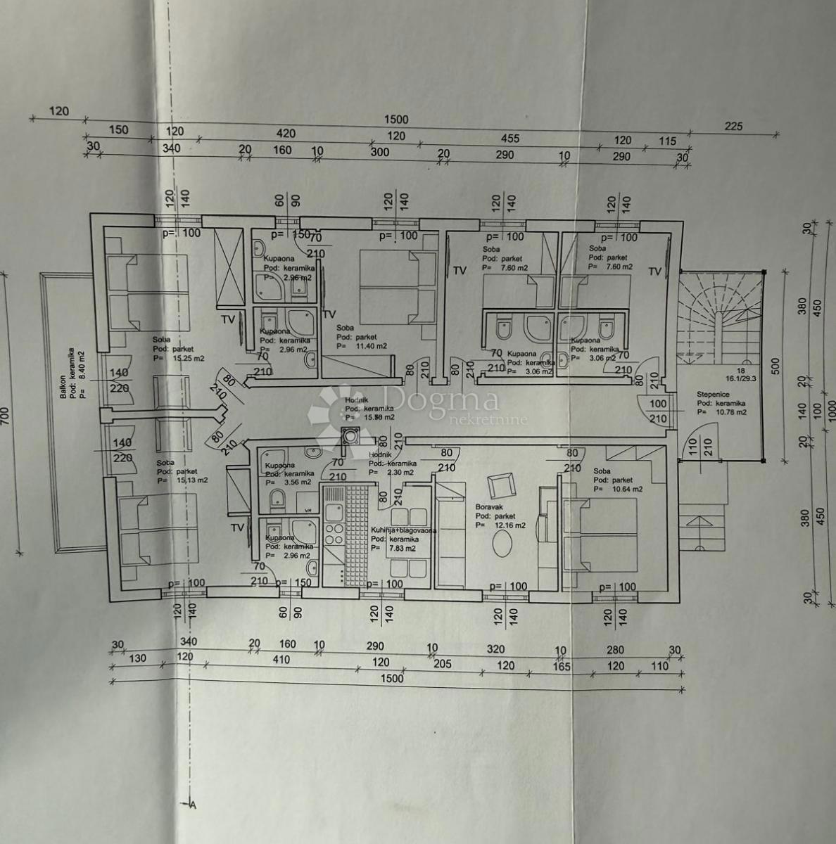Zazidljivo zemljišče Centar, Gospić, 2.200m2