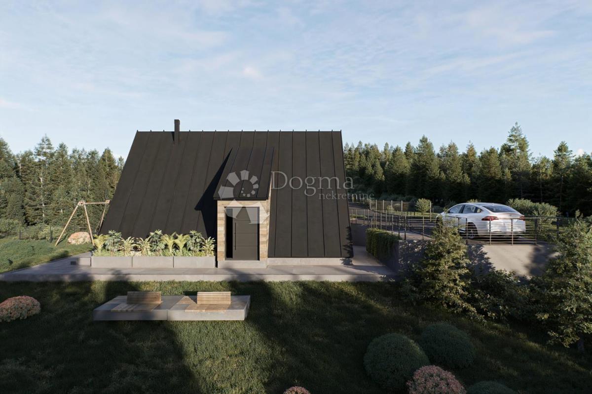 Zazidljivo zemljišče Crni Lug, Delnice, 437m2