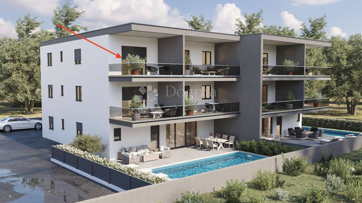 Stanovanje Novigrad, 81,22m2