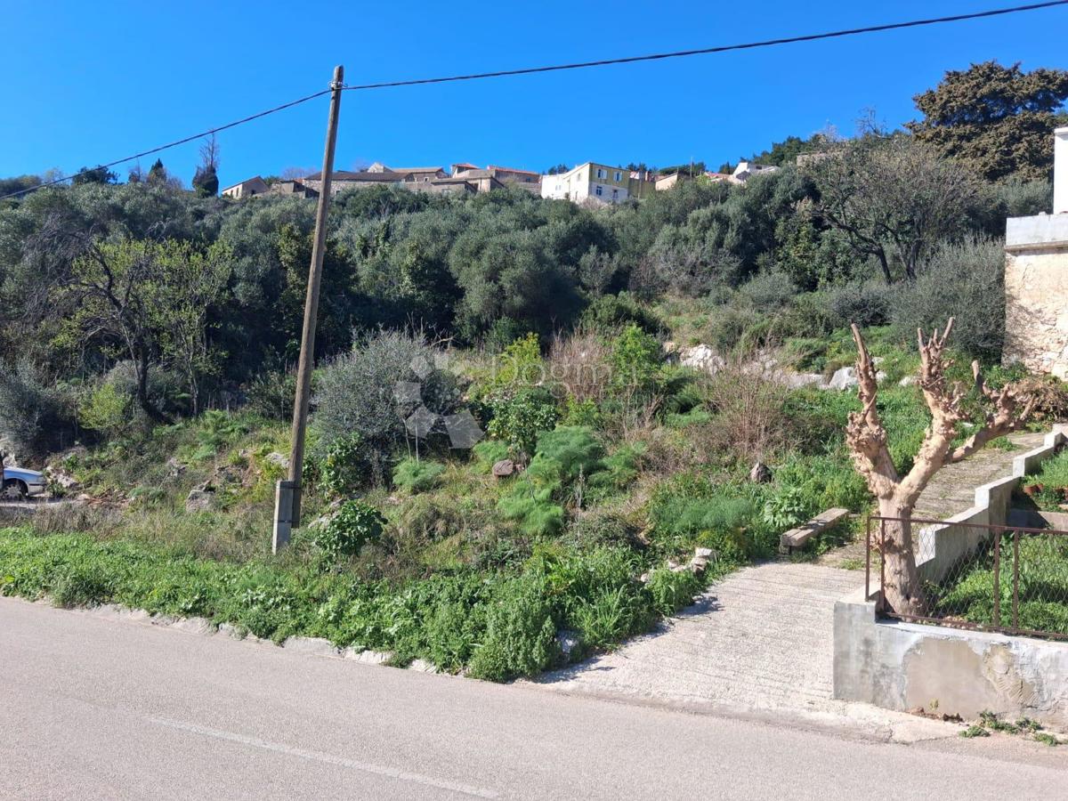 Zazidljivo zemljišče Čara, Korčula, 1.216m2