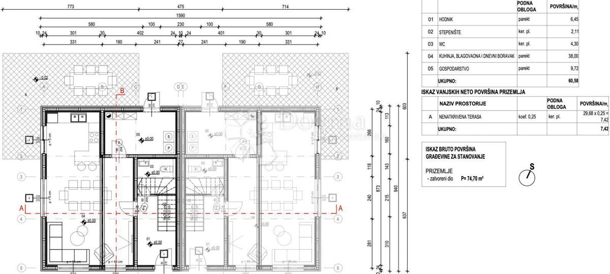Hiša Selnica, 127m2