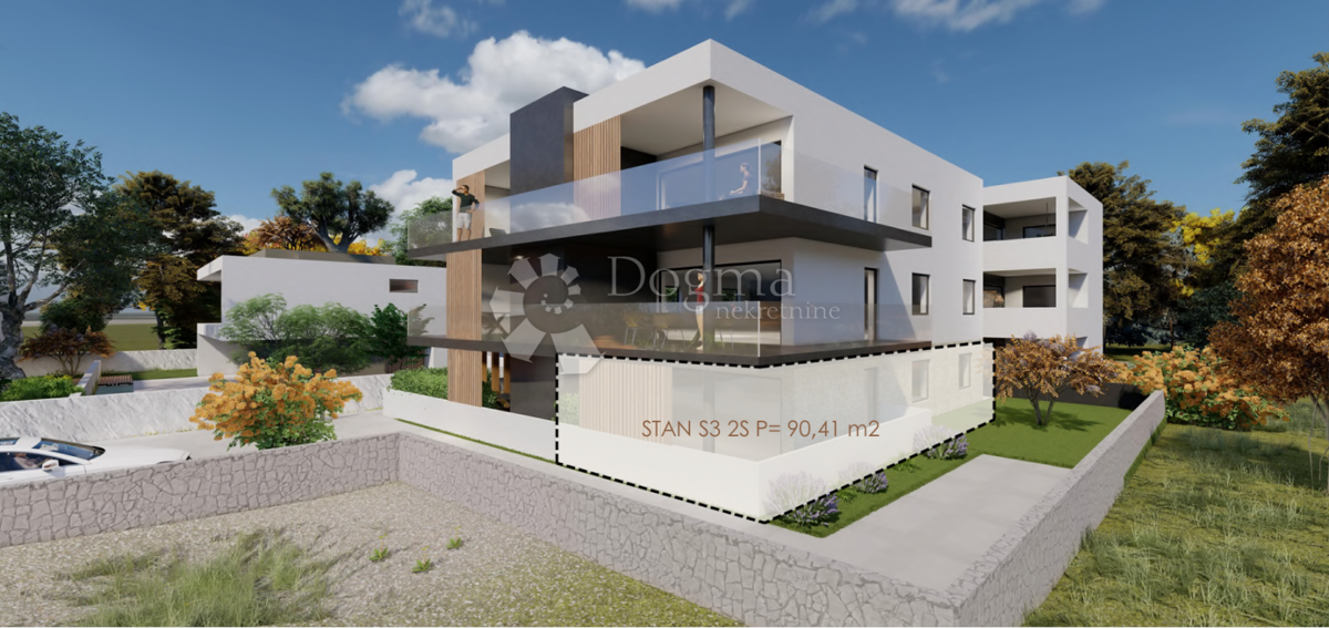 Stanovanje Privlaka, 90,41m2