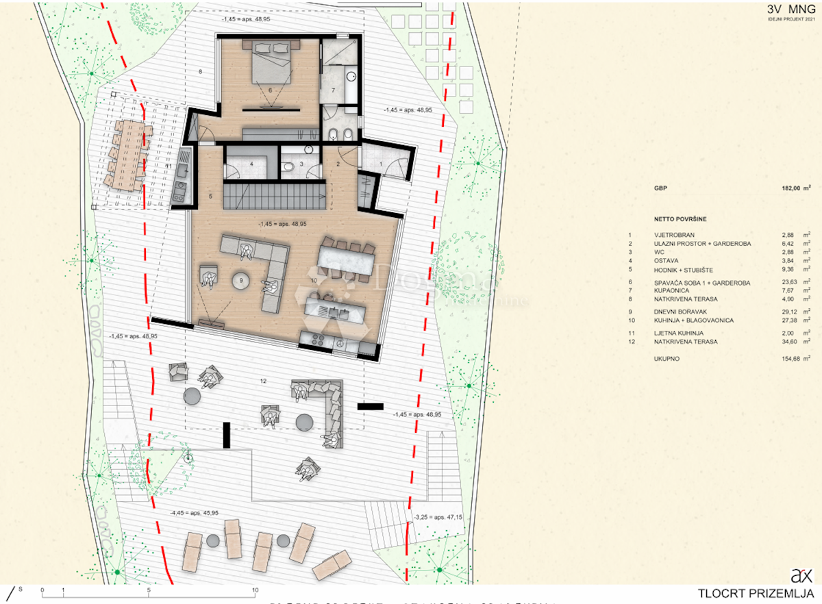 Hiša Vodice, 390,90m2