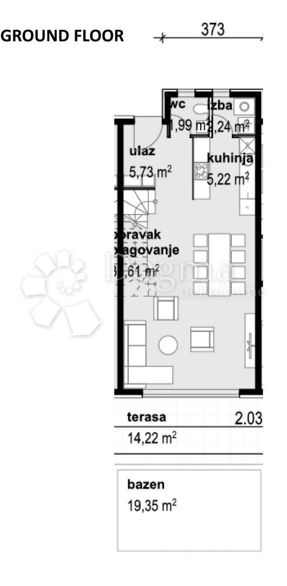 Hiša Privlaka, 315,64m2