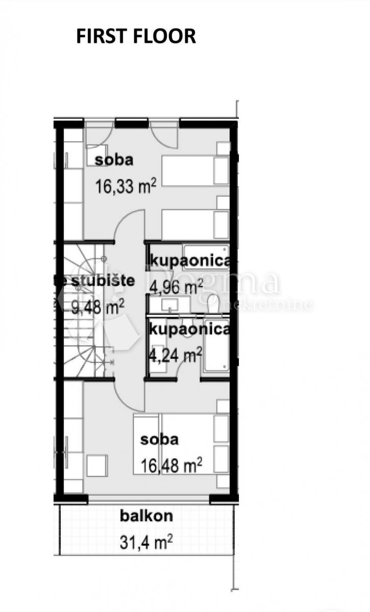 Hiša Privlaka, 315,64m2