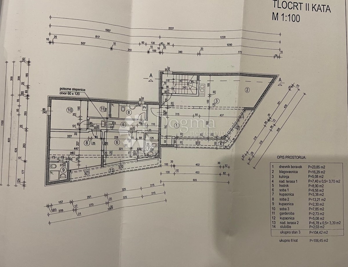 Apartma Šilo, Dobrinj, 130m2