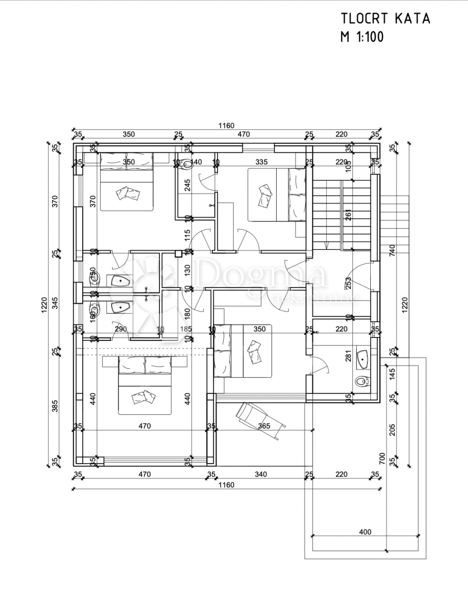 Hiša Rogoznica, 232,10m2