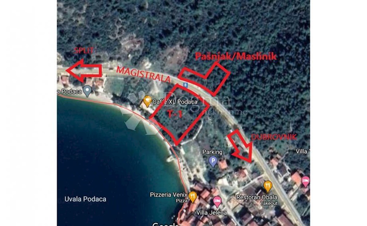 Zemljišče Podaca, Gradac, 4.692m2