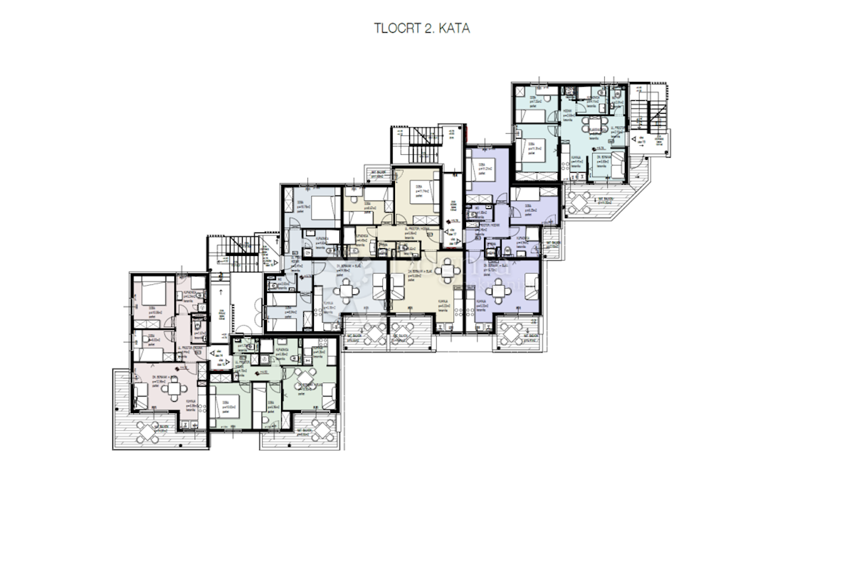 Stanovanje Seget Vranjica, Seget, 45,80m2