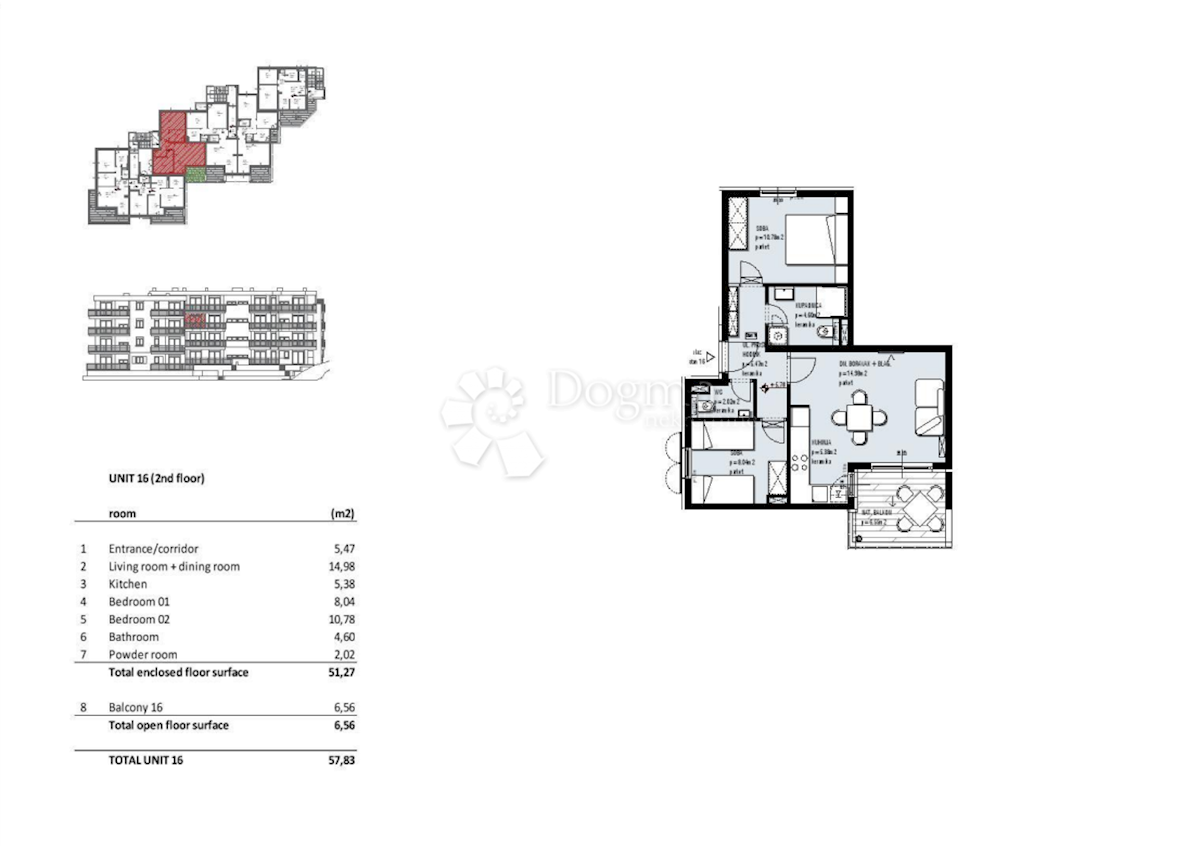 Stanovanje Seget Vranjica, Seget, 45,80m2