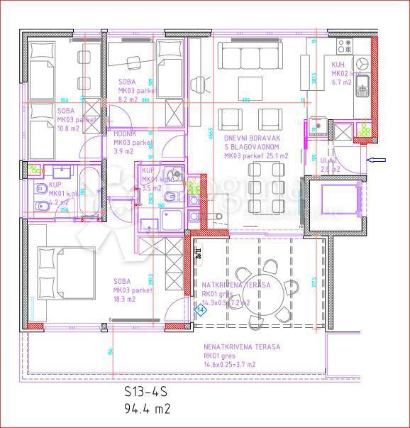 Stanovanje Centar, Samobor, 109,90m2