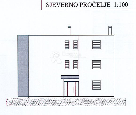 Čudovito dvosobno stanovanje z dvoriščem, Umag