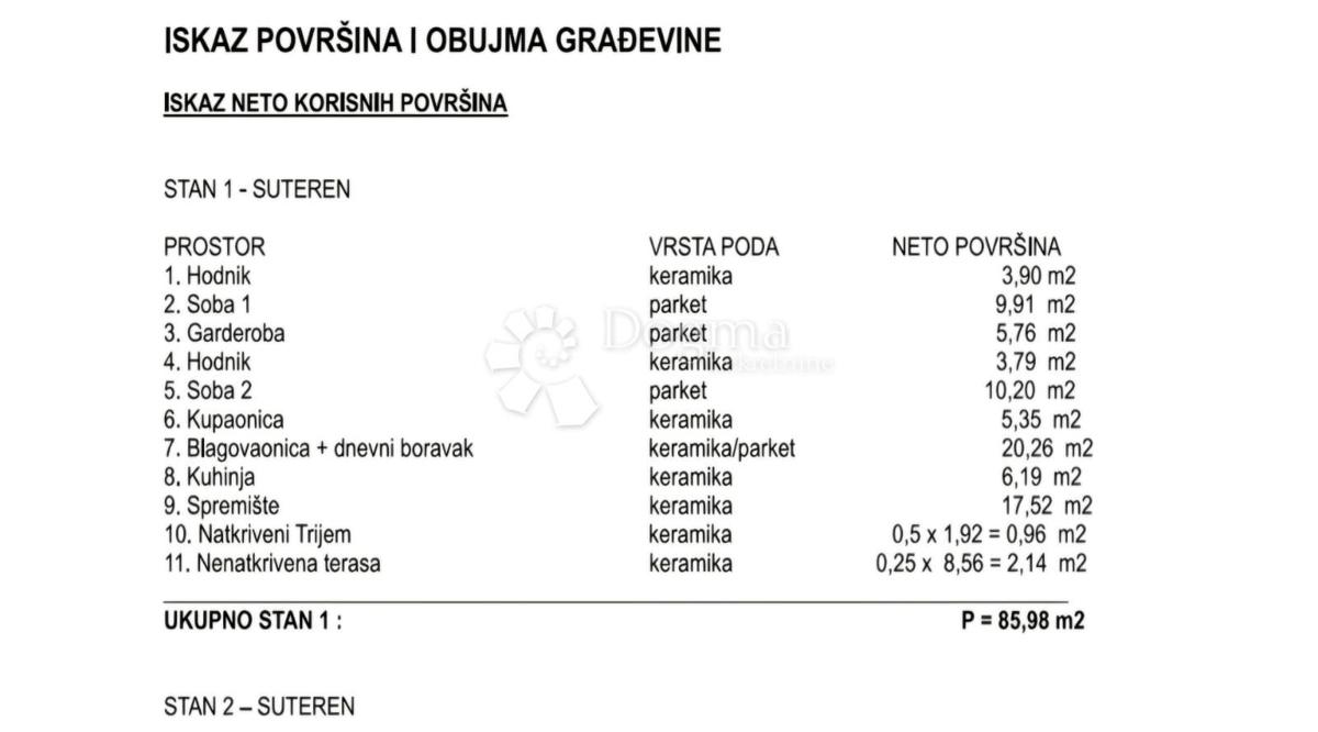 Stanovanje Centar, Krapina, 142,71m2