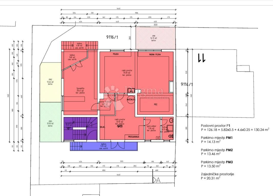 Poslovni prostor Donja Dubrava, 130m2