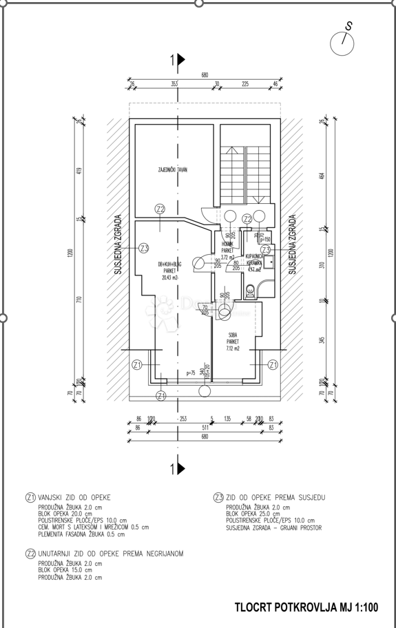 Stanovanje Trešnjevka, Trešnjevka - Sjever, 35m2