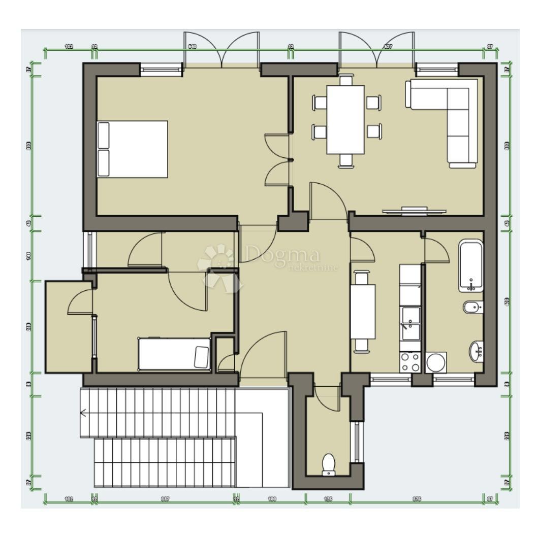Stanovanje Šestine, Podsljeme, 73,20m2