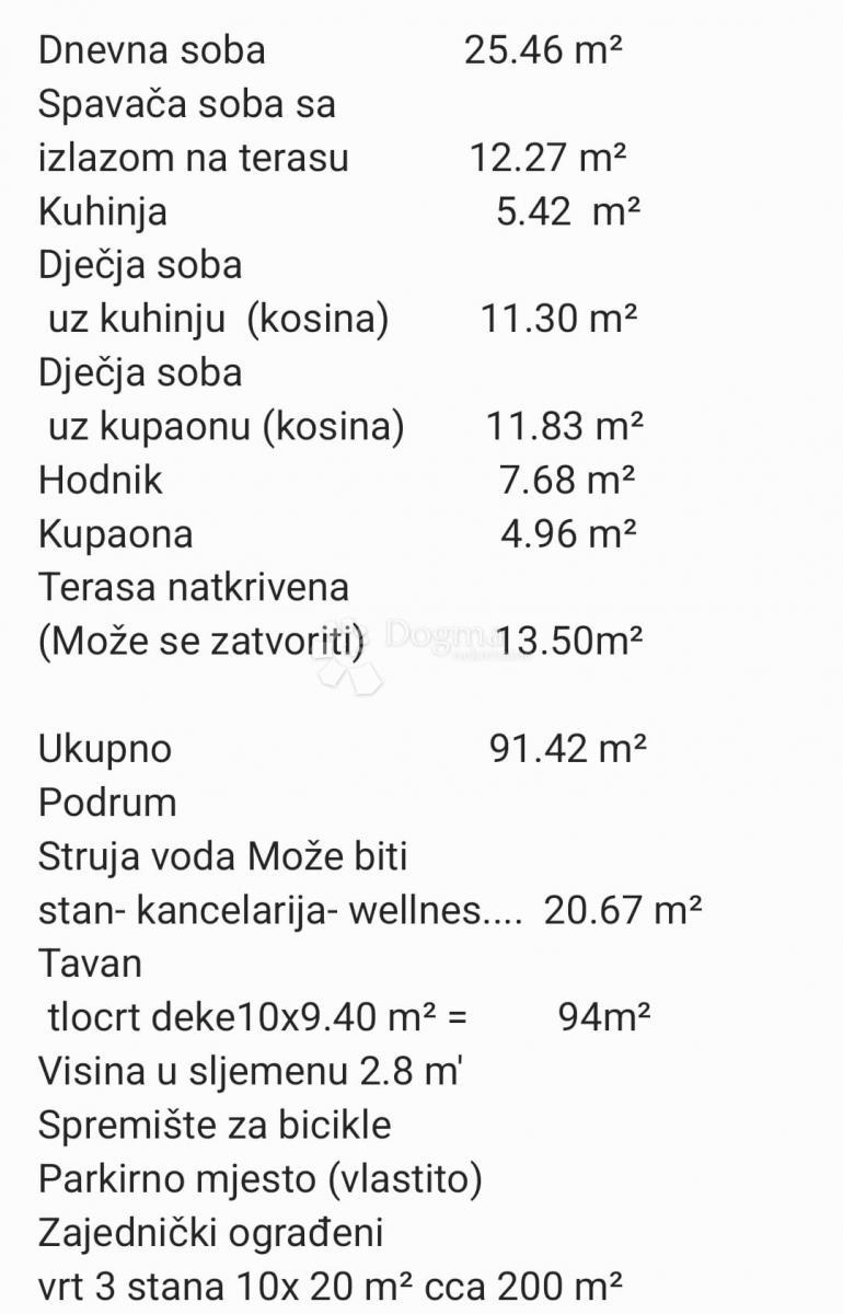 Stanovanje Kromosovo naselje, Velika Gorica, 103,50m2