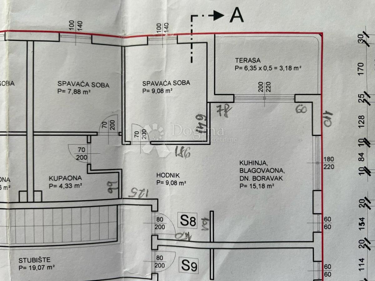 Stanovanje Diklo, Zadar, 50m2