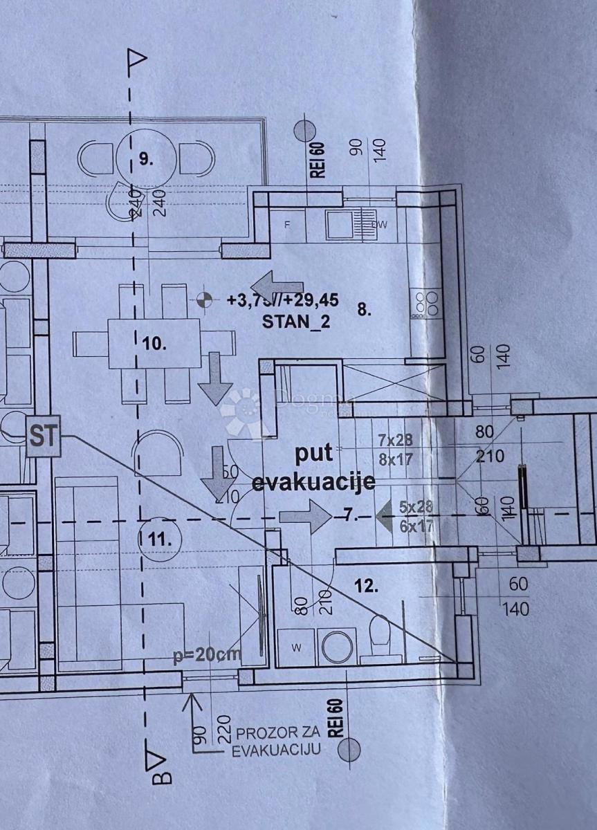 Stanovanje Mulo, Vrsi, 120m2