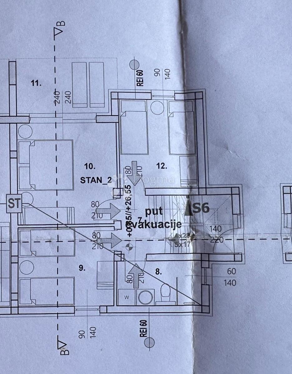 Stanovanje Mulo, Vrsi, 120m2