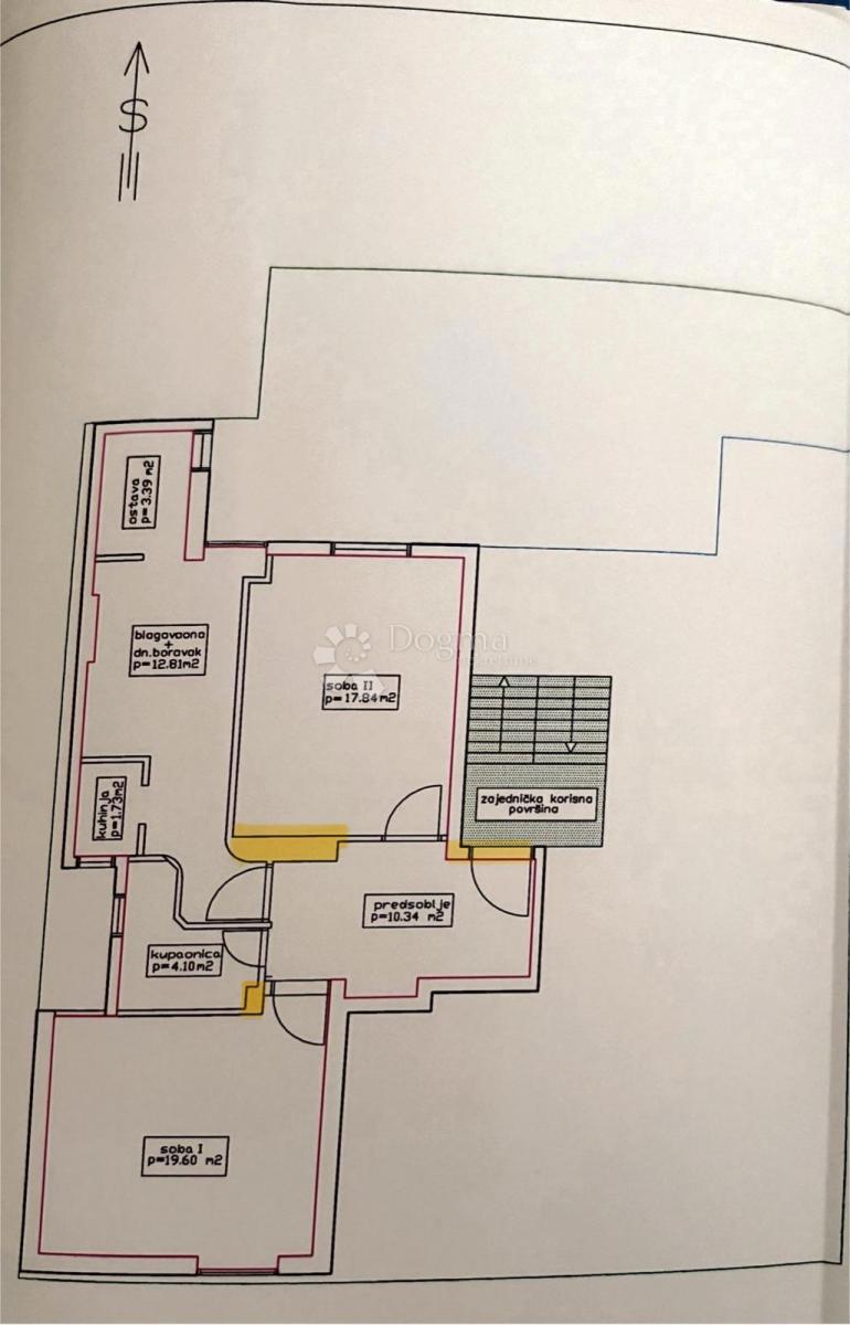 Stanovanje Meje, Split, 70m2