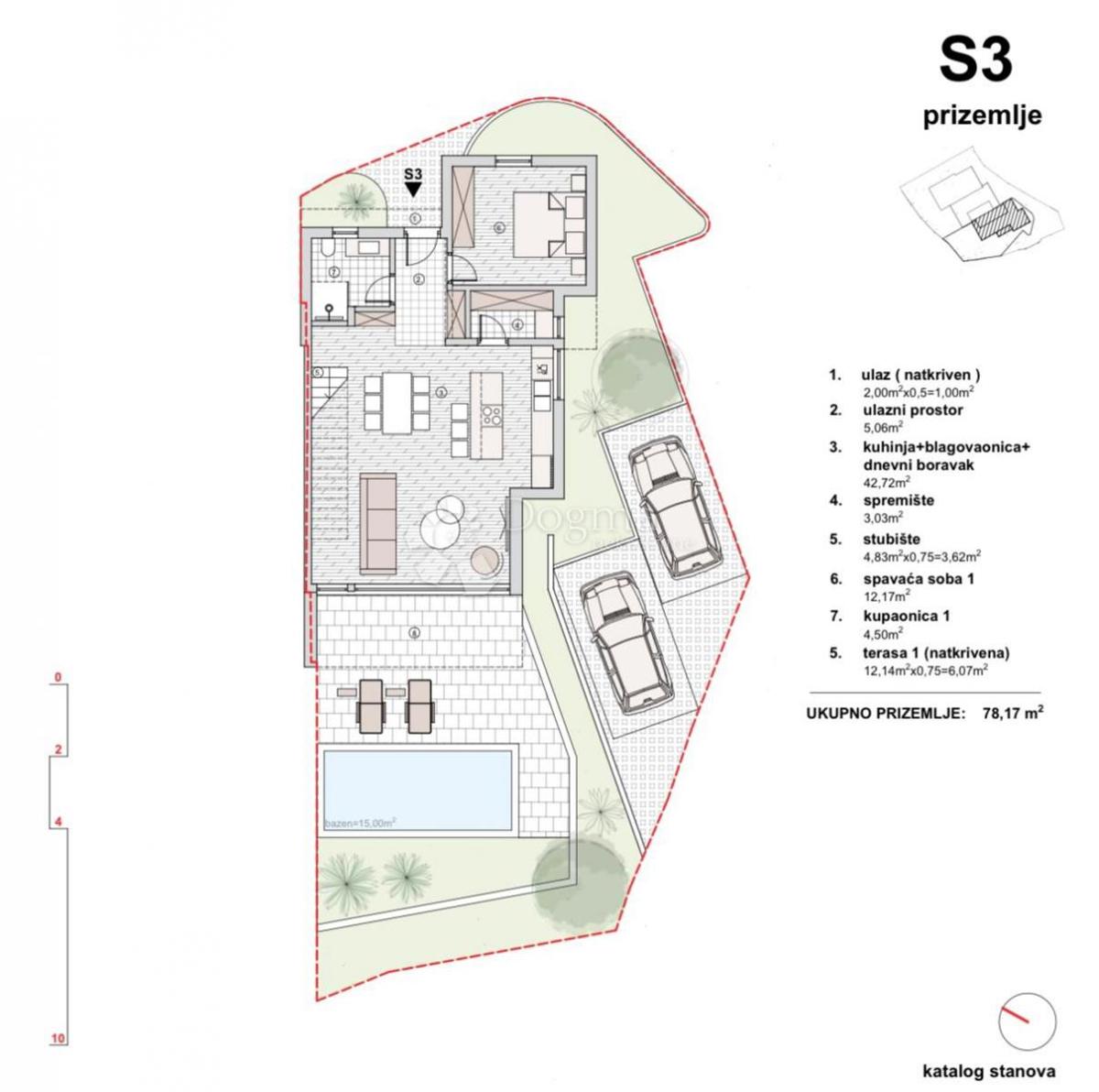 Stanovanje Vodice, 204,04m2
