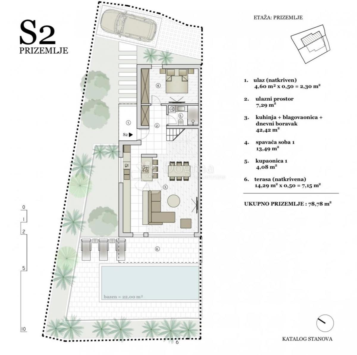 Stanovanje Vodice, 204,04m2