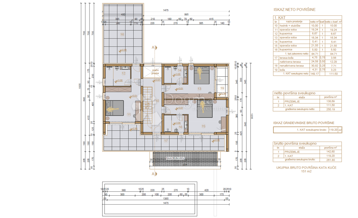 Hiša Labin, 240,10m2