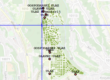 Grobnica Mirogoj, Gornji Grad - Medveščak, 3m2