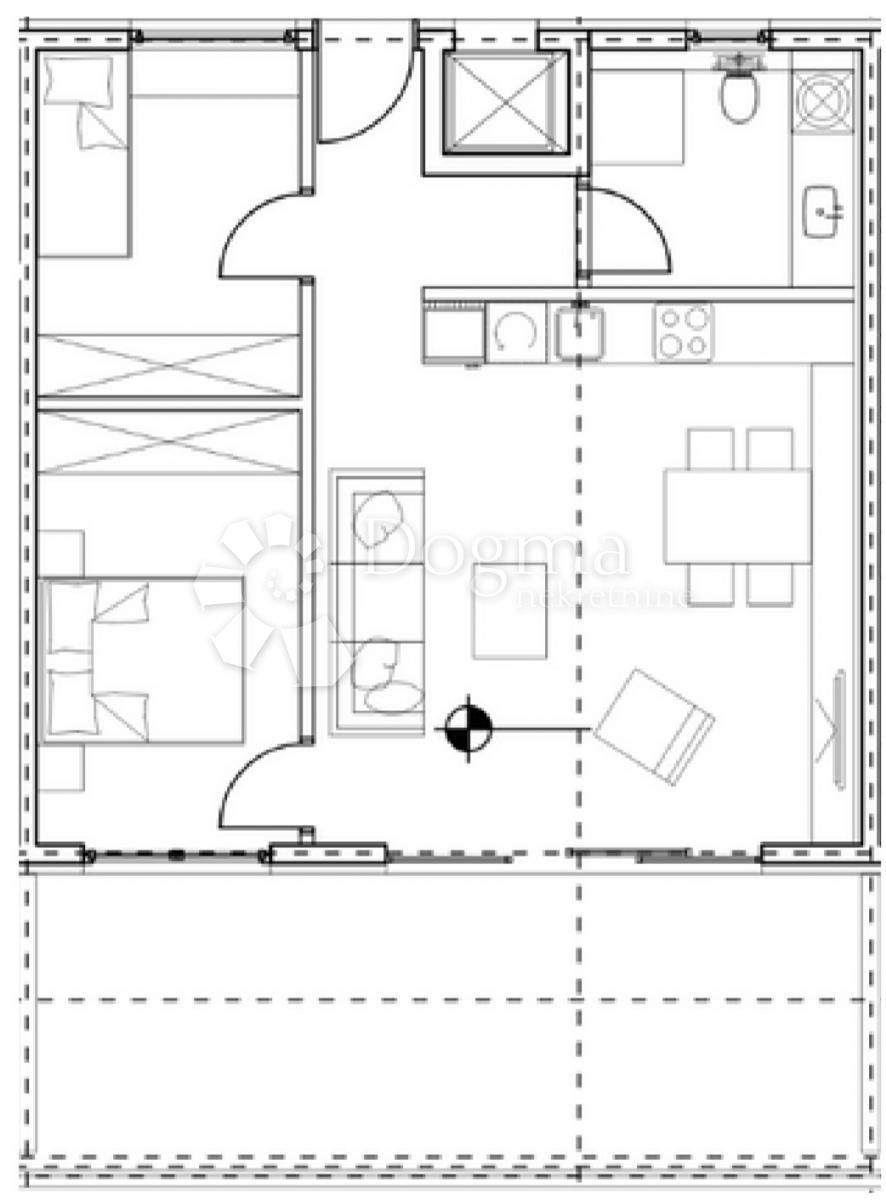 Stanovanje Bili brig, Zadar, 101m2