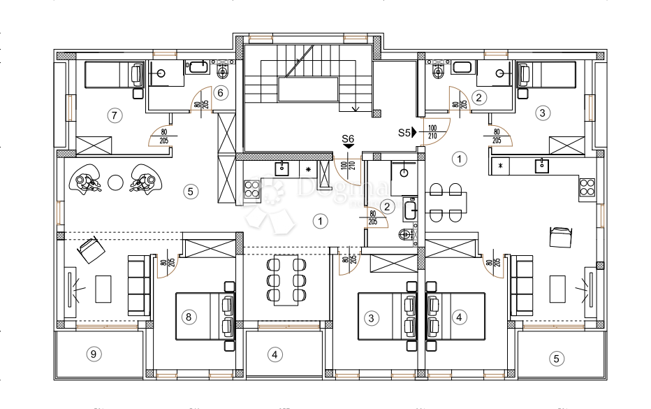 Stanovanje Šikići, Pula, 38,32m2