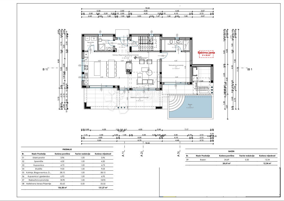 Zazidljivo zemljišče Orihi, Barban, 2.065m2
