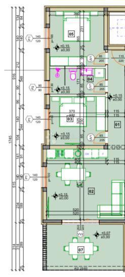 Stanovanje Vodice, 82,87m2