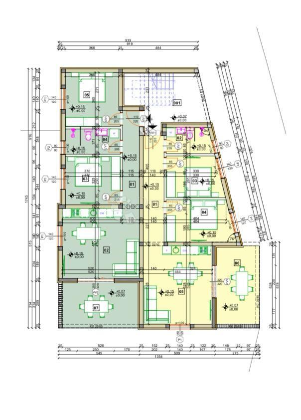 Stanovanje Vodice, 82,87m2