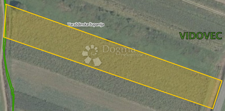 Zemljišče Vidovec, 4.165m2