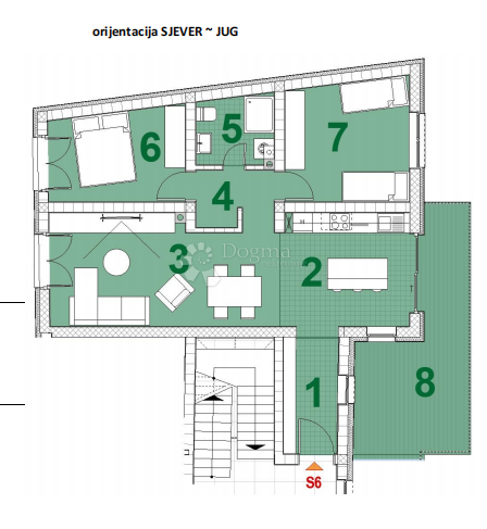 Stanovanje Virje, 78,80m2
