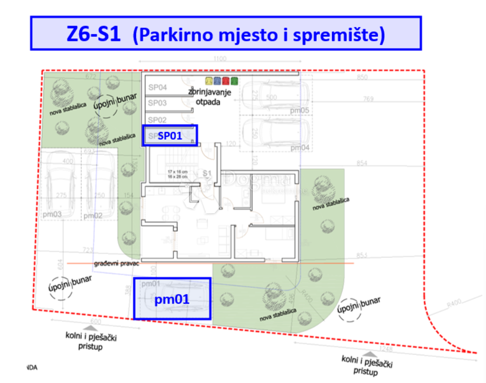 Z6/S1, NOV POSLOVNO STANOVANJSKI KOMPLEKS VELI VRH - stanovanje