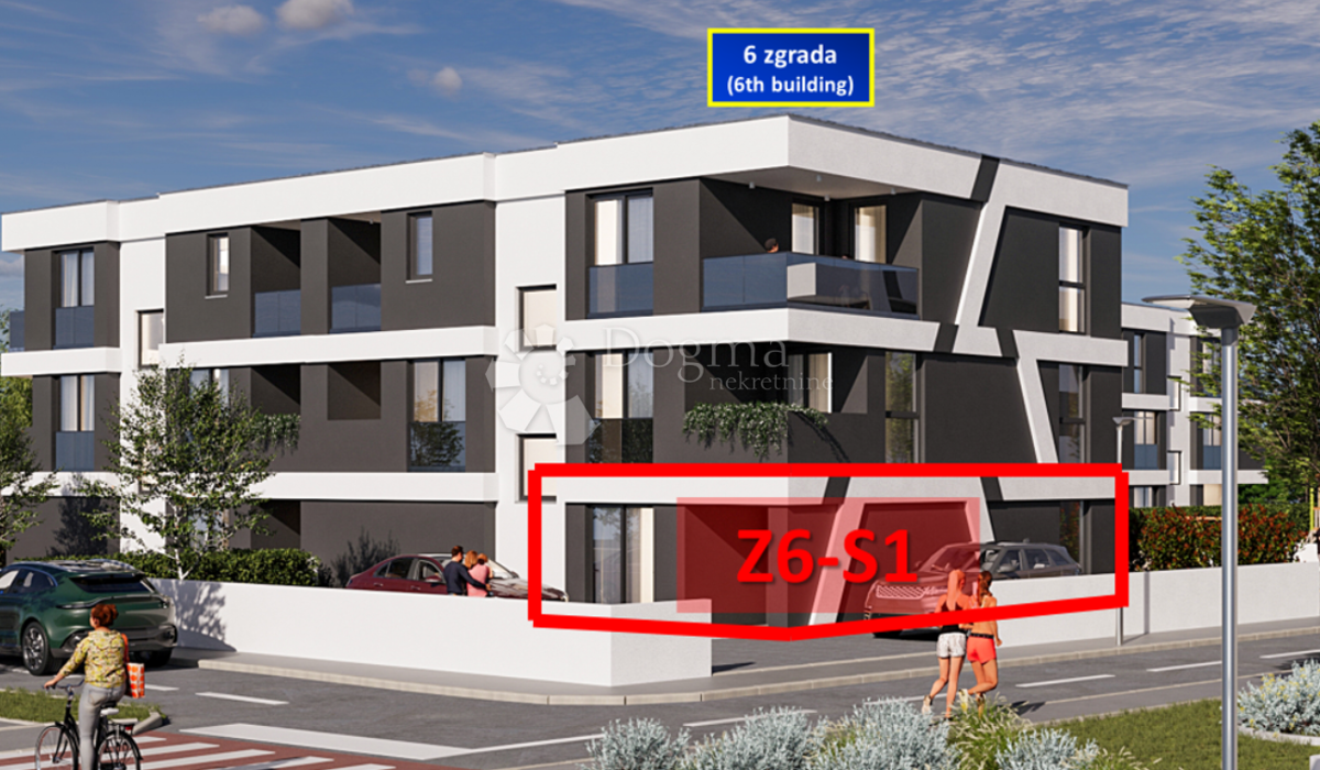 Z6/S1, NOV POSLOVNO STANOVANJSKI KOMPLEKS VELI VRH - stanovanje