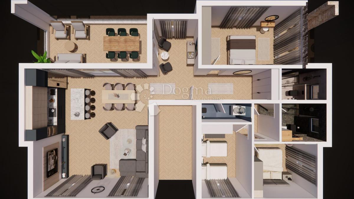 Stanovanje Brodarica, Šibenik - Okolica, 70,97m2