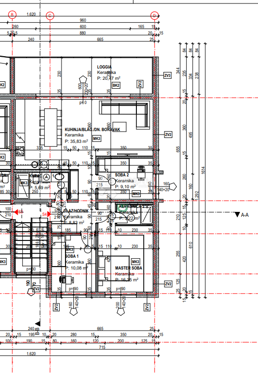 Stanovanje Kurilovec, Velika Gorica, 125,76m2