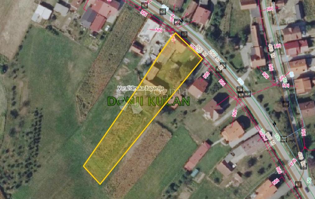 Zazidljivo zemljišče Donji Kućan, Varaždin - Okolica, 4.288m2