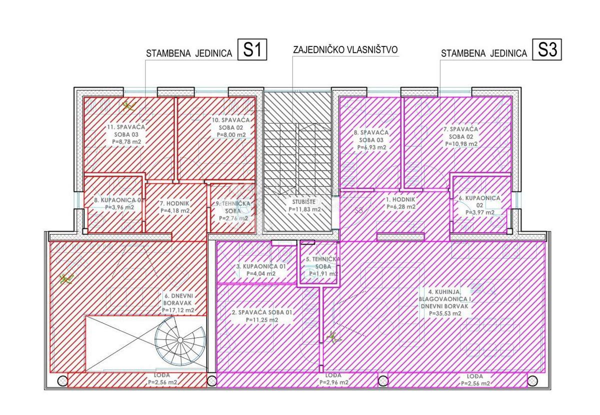 Stanovanje Diklo, Zadar, 134,10m2