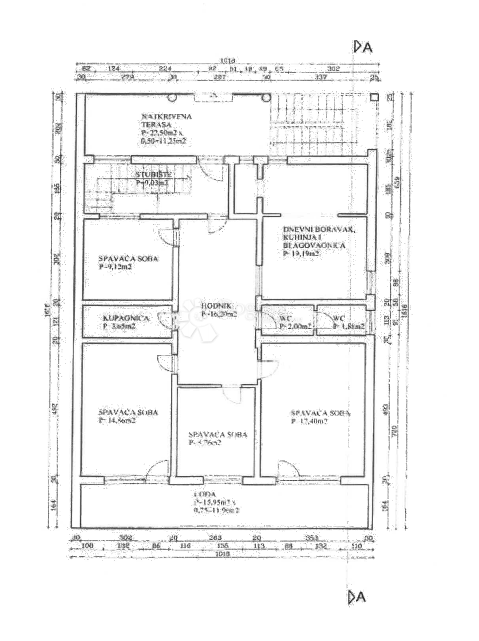 Stanovanje Varoš, Šibenik, 109m2