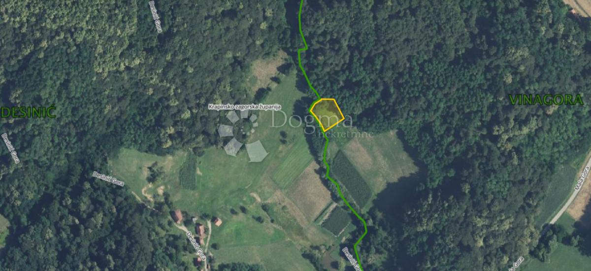 Kmetijsko zemljišče Mala Gora, Pregrada, 1.169m2