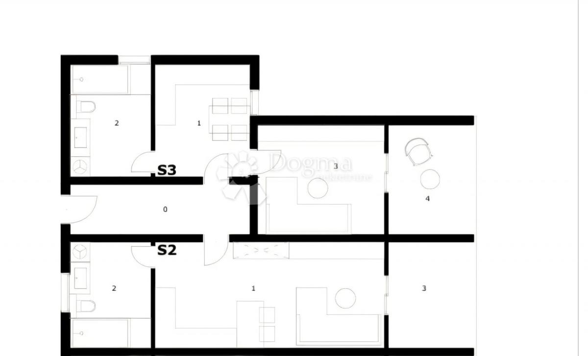 Apartma Rukavac, Vis, 70,82m2