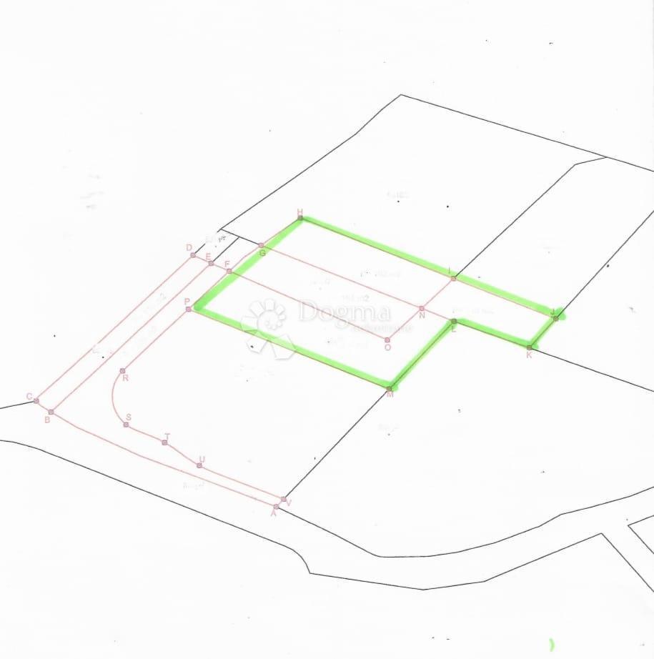 Zazidljivo zemljišče Vodice, 803m2